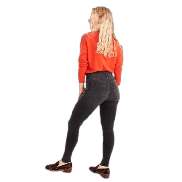Madewell Petite Curvy High-Rise Skinny Jeans in Starkey Wash Denim - Size 27P - Picture 3 of 16